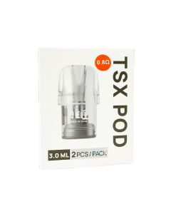 TSX Pod 0.8Ω (3.0 ml)/2 pcs per pack (Compatible with Cyber S and Cyber X)